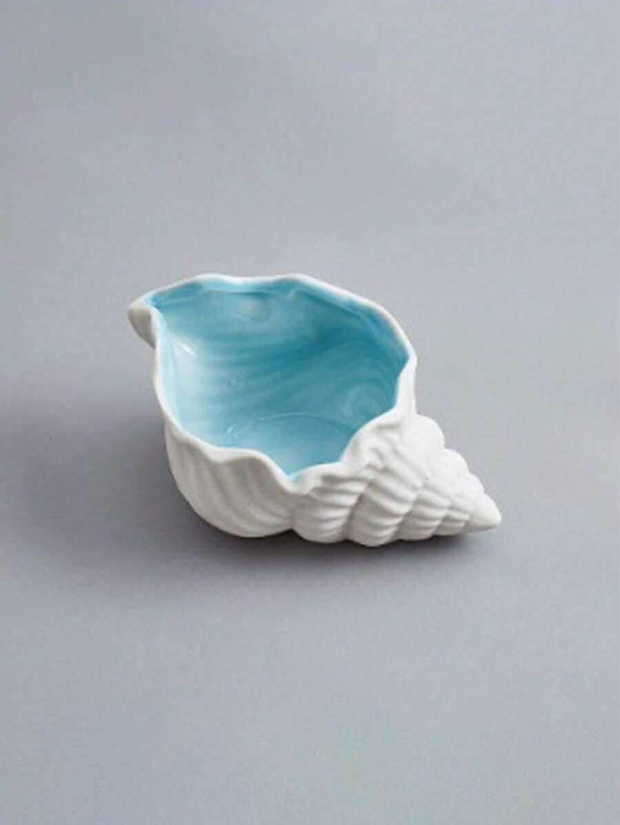 Lune – Porcelain Jewelry Dish (Blue)