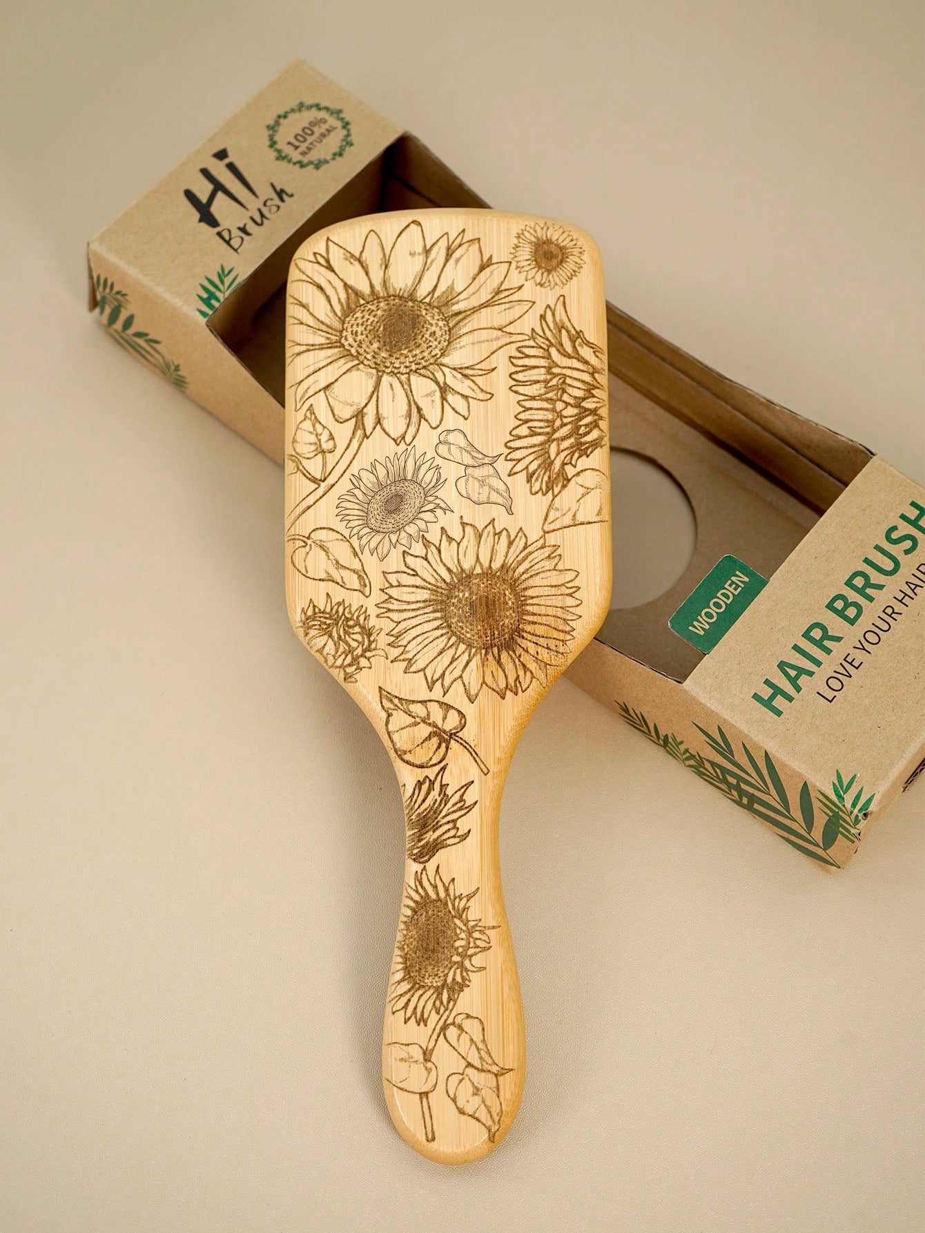 Hi Brush – Bamboo Hairbrush