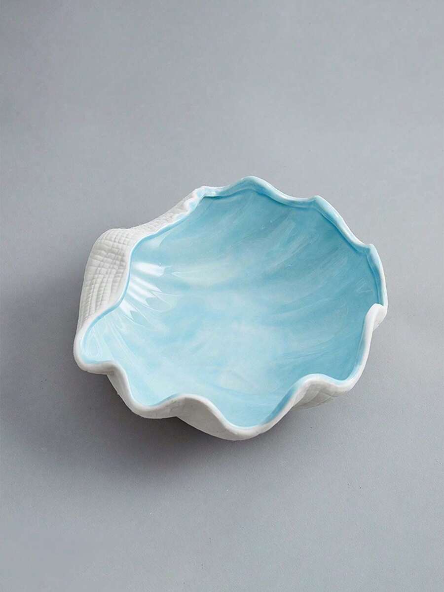 Lune – Porcelain Jewelry Dish (Blue)