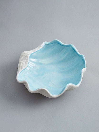 Lune – Porcelain Jewelry Dish (Blue)
