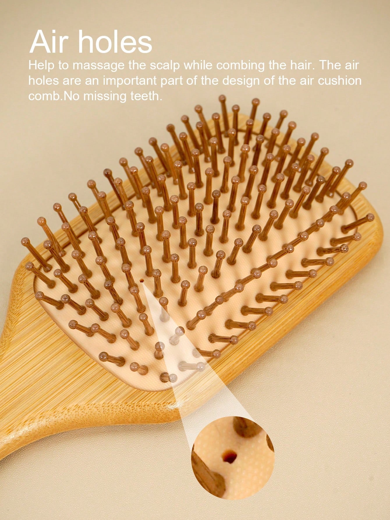 Hi Brush – Bamboo Hairbrush