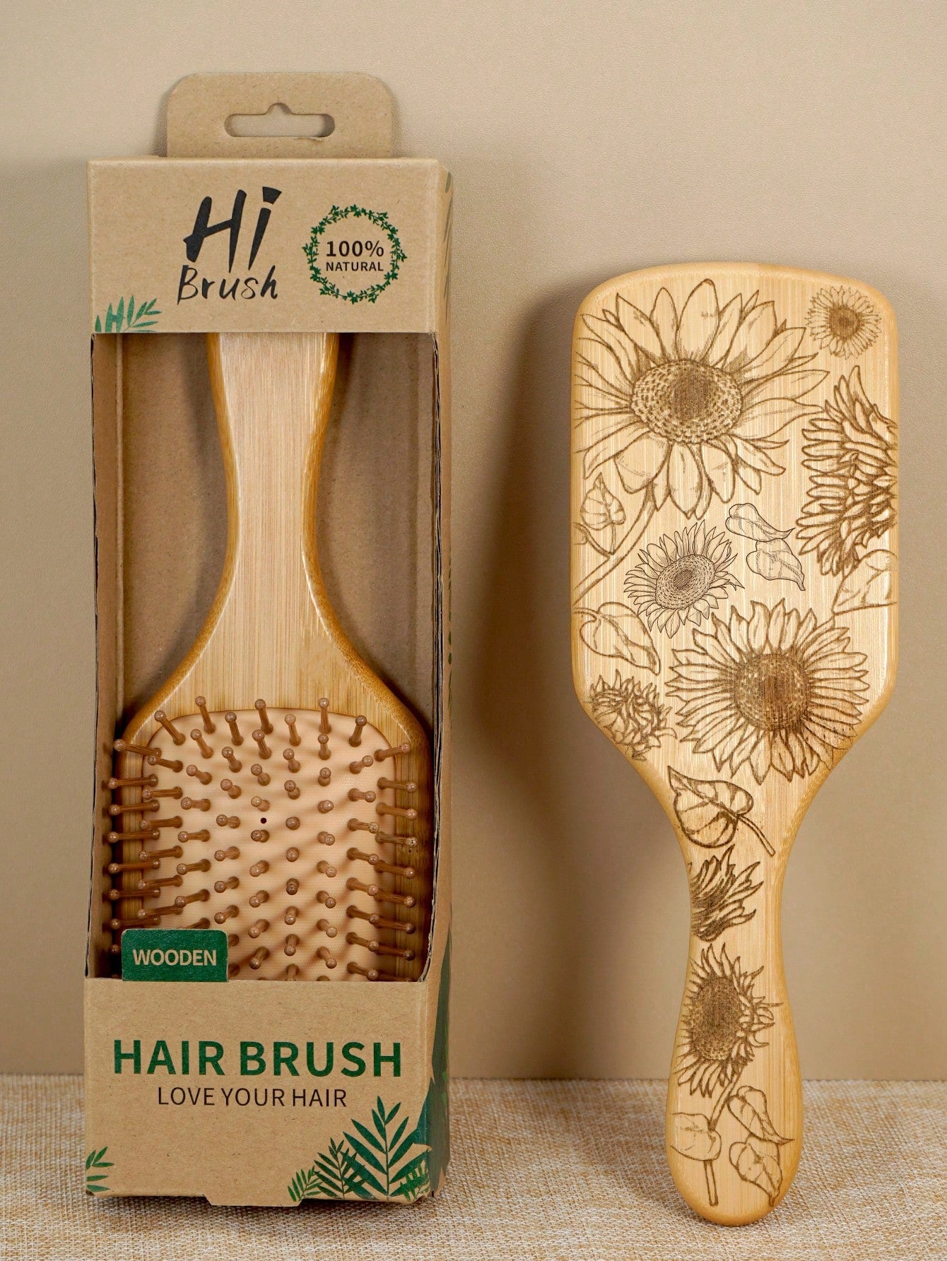 Hi Brush – Bamboo Hairbrush