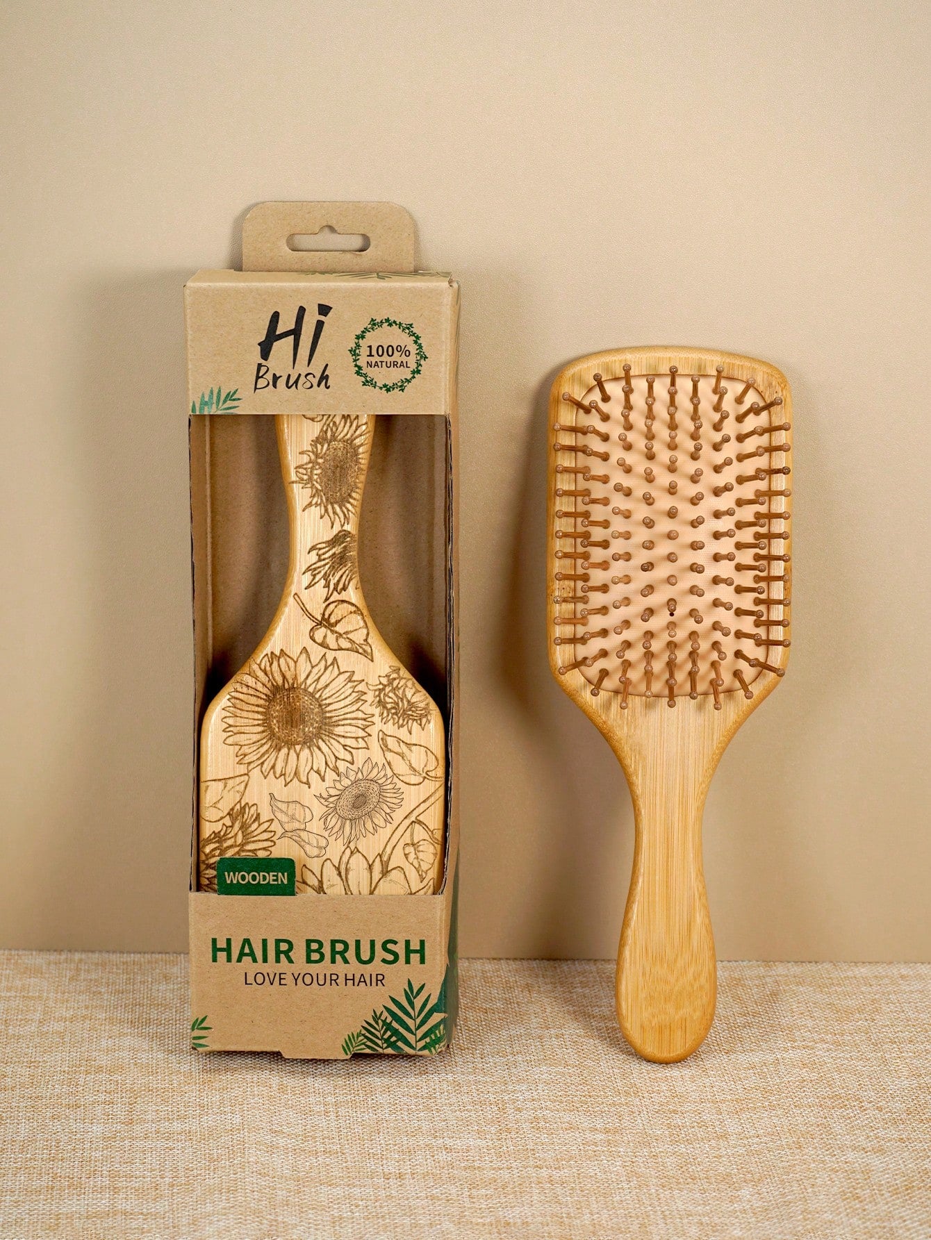 Hi Brush – Bamboo Hairbrush